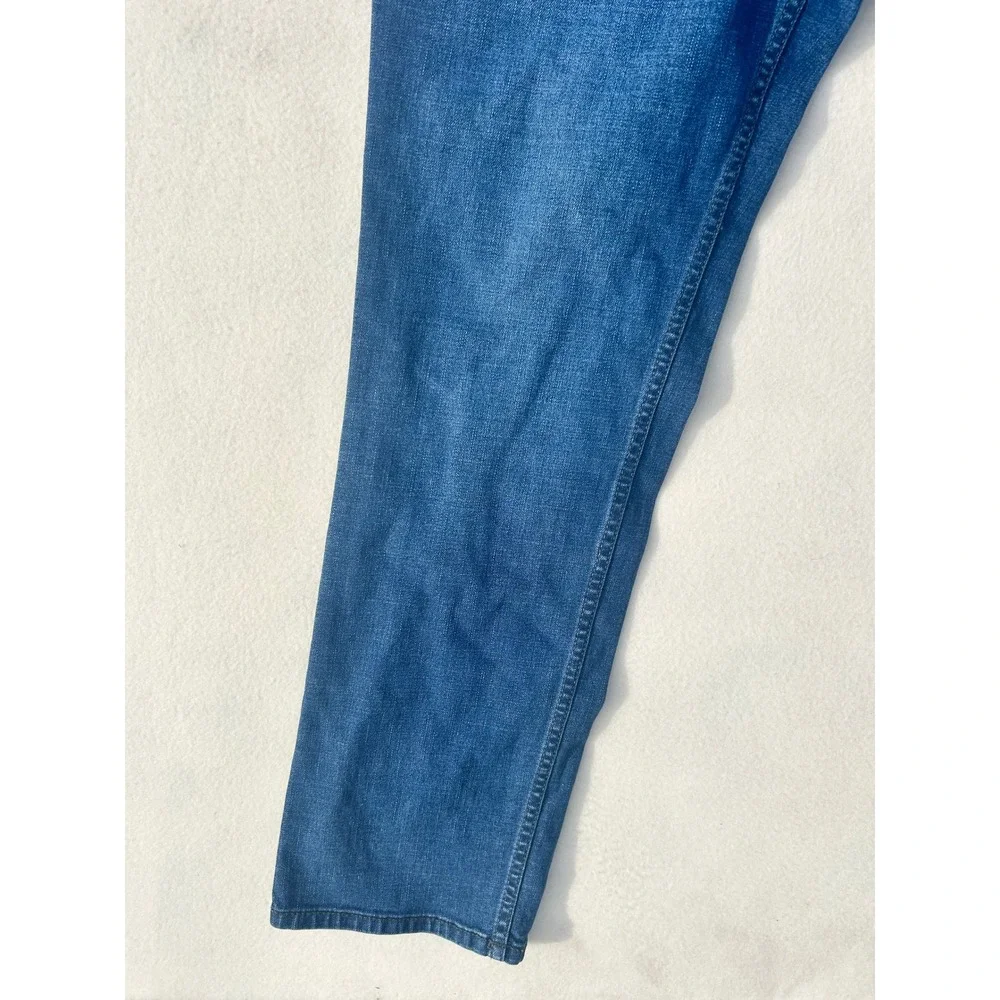 Buffalo David Bitton Mens Blue Straight Leg‎ Jeans Medium Wash Denim Pants 36x30